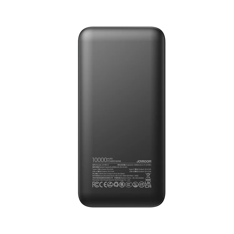 JOYROOM JR-PBF12 2.4A LED Power Bank 22.5W 10000mAh