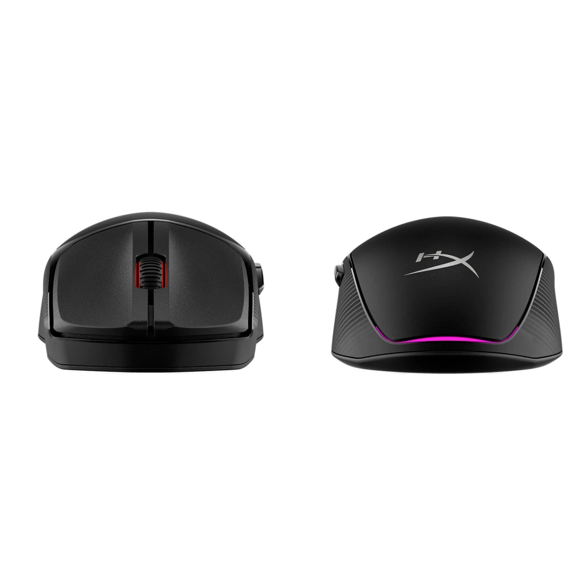 Hyperx Pulsefire Fuse Wireless & Bluetooth Lightweight 75G Long Battery Life Up to 850 hours up to 12k Dpi LED RGB Lighting 2 Support PC, PS5™, Xbox Series X|S , Black