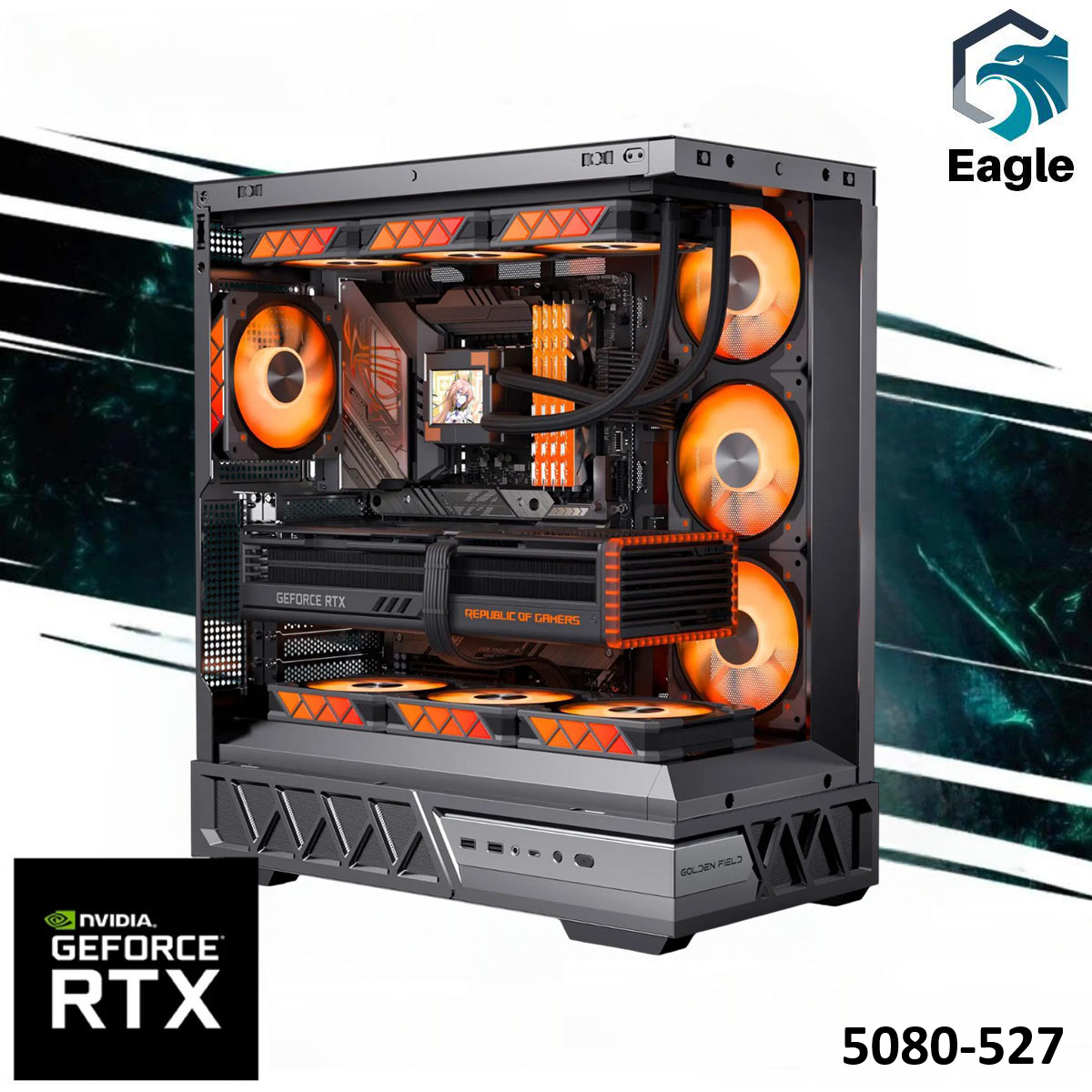 EC Power 5060TI-666 Gaming PC NEW 14Gen Intel I7 14700F 20-Cores w