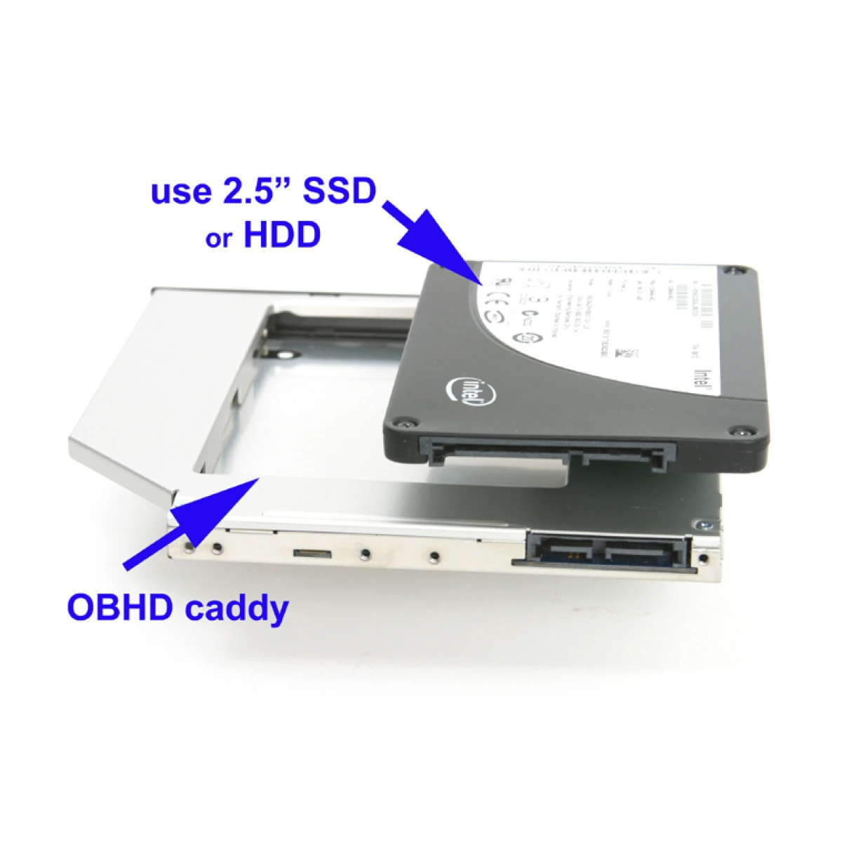 Universal 9.0mm HDD Caddy For Laptop 2.5"
