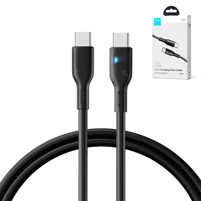 JOYROOM S-CC100A13 - black USB C - USB C cable 100W 1.2m