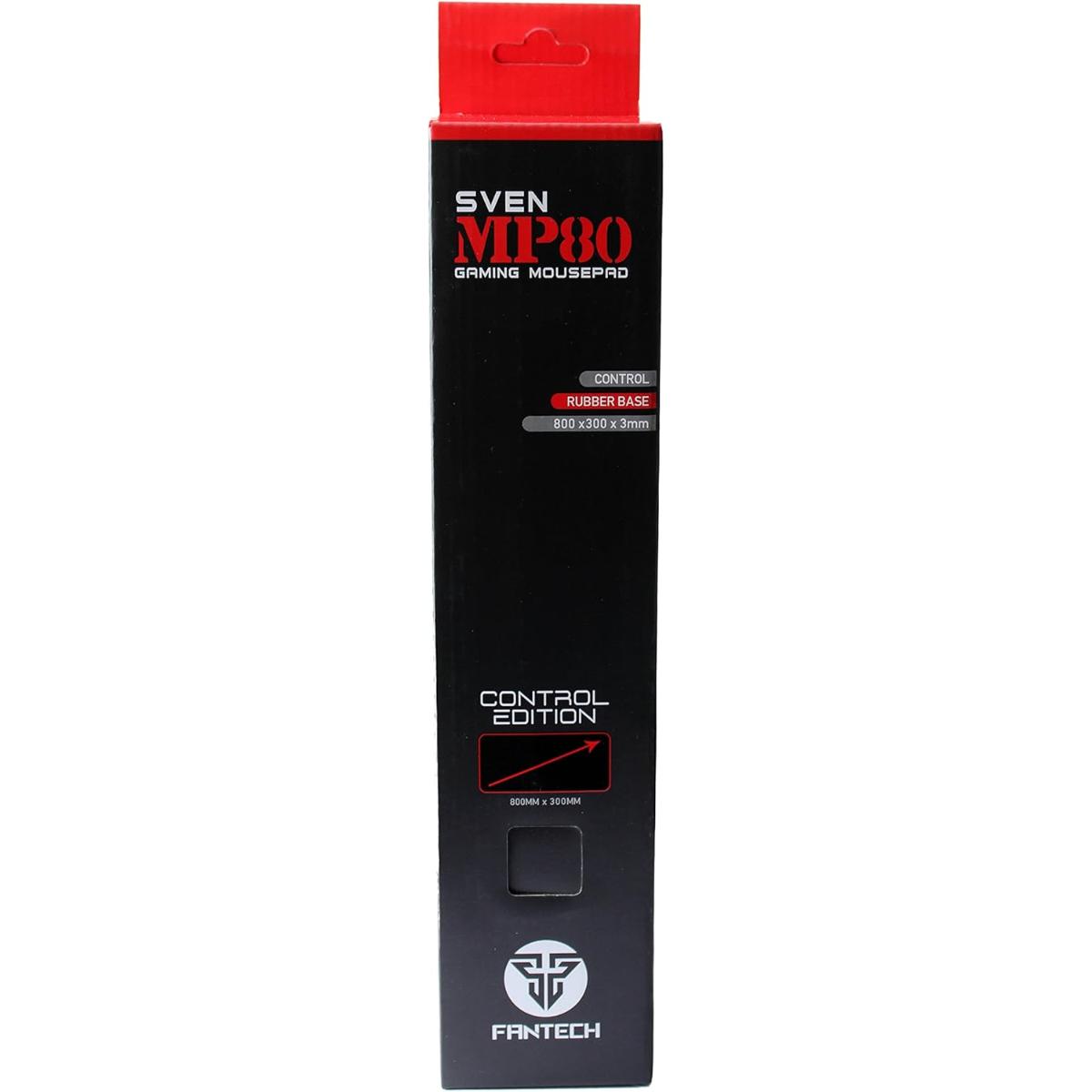 FANTECH MP80 Sven Premium Professional Gaming Mouse Pad - Size 800x300x3 - For Keyboard & Mouse