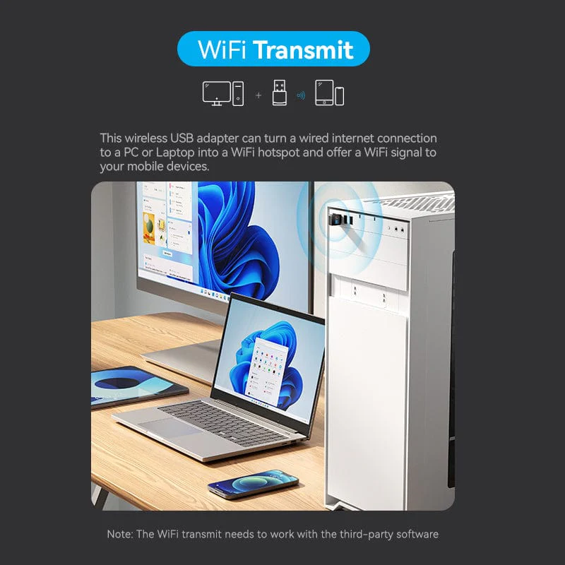 USB Wi-Fi Adapte/USB Wi-Fi Dual Band Adapter 2.4G