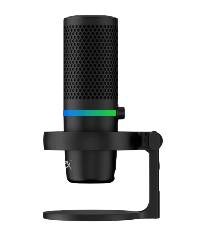 HyperX DuoCast RGB USB Condenser Microphone Cardioid Pop Filter Gain Control For PC, PS5, PS4, Mac