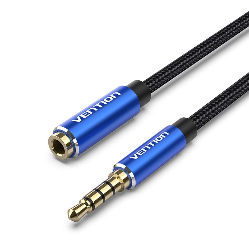 Vention TRRS 3.5mm Male to 3.5mm Female Audio Extension Cable 2M