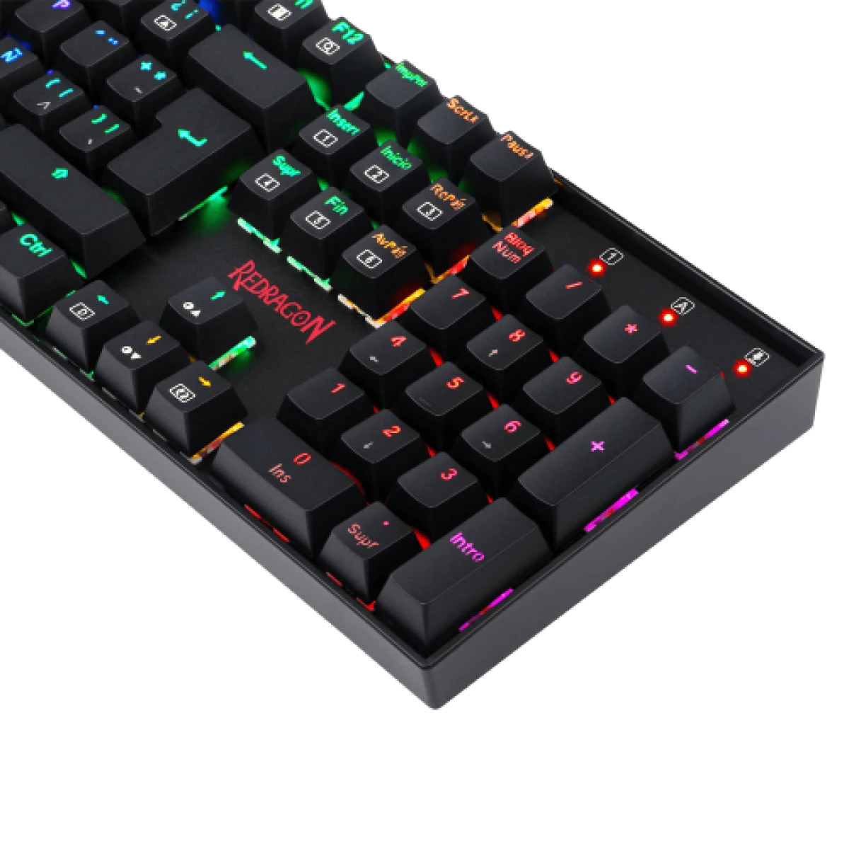 Redragon MITRA K551-1 Mechanical Gaming Keyboard RGB Backlit Wired Keyboard - Blue Switches
