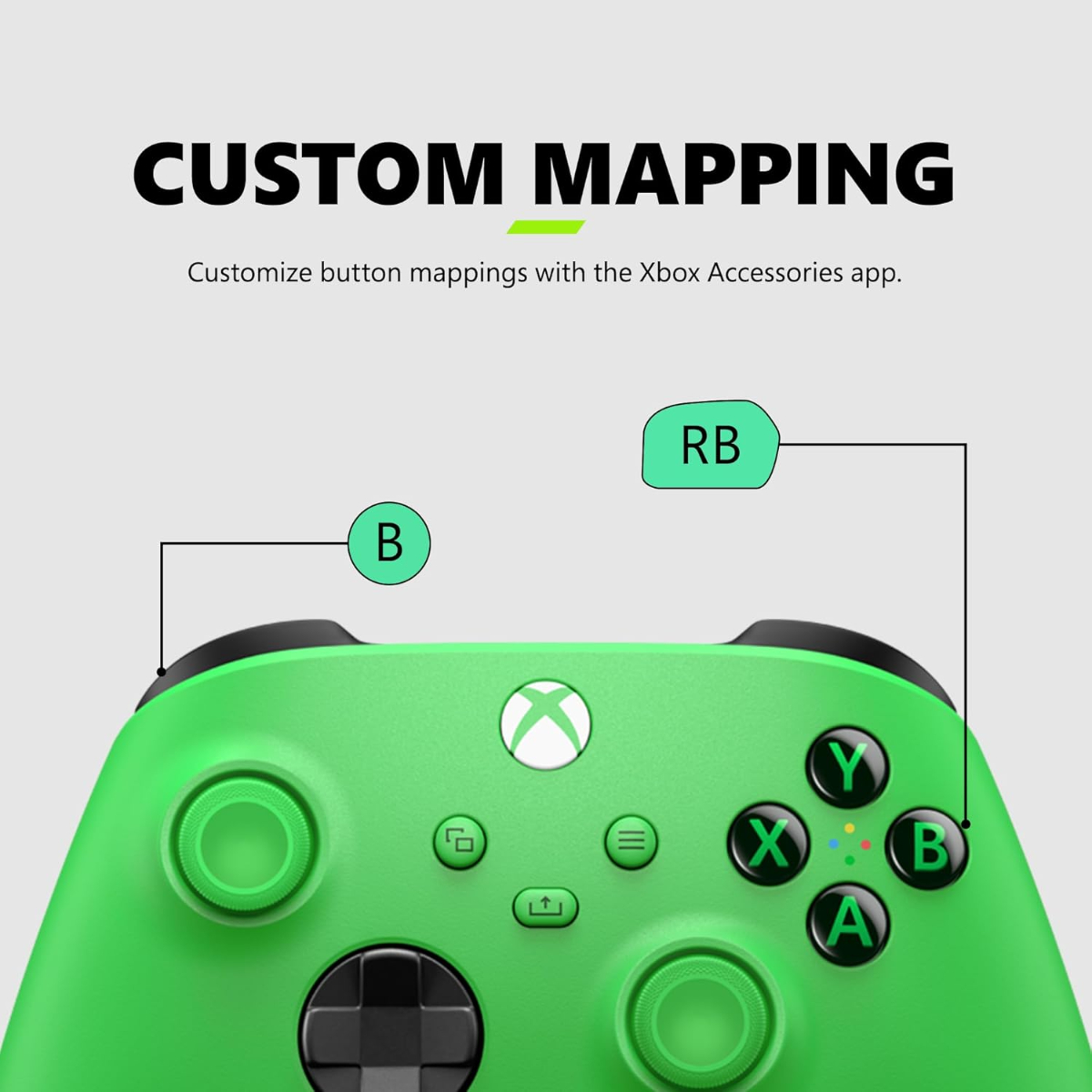 XBOX Core Wireless Gaming Controller – Robot Black– Xbox Series X|S, Xbox One, Windows PC, Android, and iOS