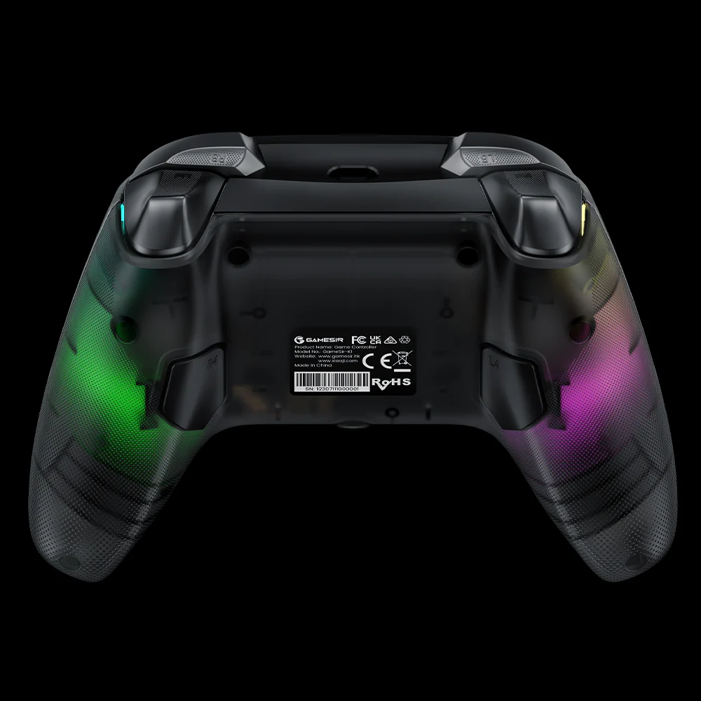 GameSir Kaleid Wired Controller for Xbox Series X|S, Xbox One,Windows 10/11 & Steam, Plug and Play Gaming Gamepad, Transparent Video Game Controller with Hall Effect Joysticks/Hall Trigger