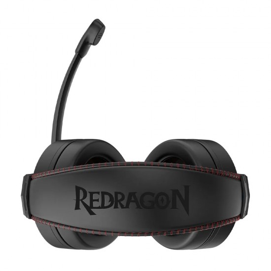 Redragon H211 Cronus Black Wired Gaming Headset, Stereo Surround Sound, Noise-Canceling Microphone, Dynamic RGB Backlight, 40 mm Drivers, Over-Ear Headphones Works for PC/PS5/XBOX/NS