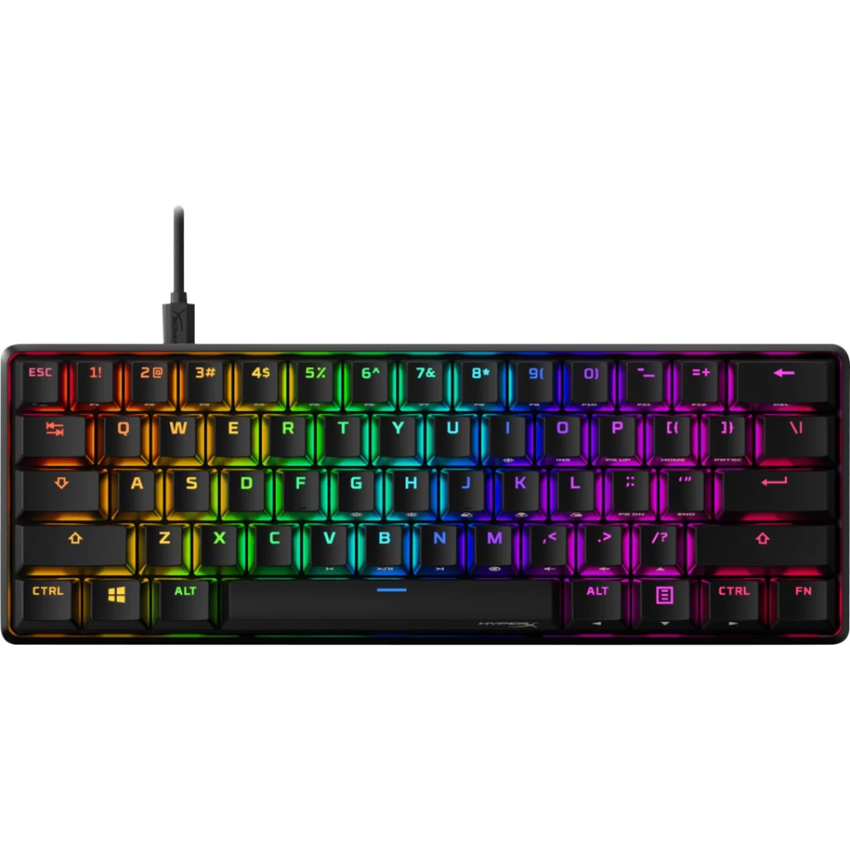 HyperX Alloy Origins 60% Small RGB Mechanical Gaming Keyboard US Layout HyperX Red Switches