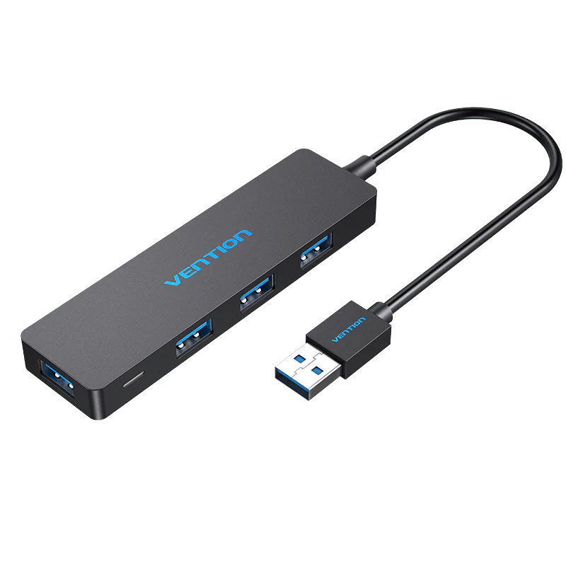 Vention 4 Ports USB3.0 HUB 0.15M Black
