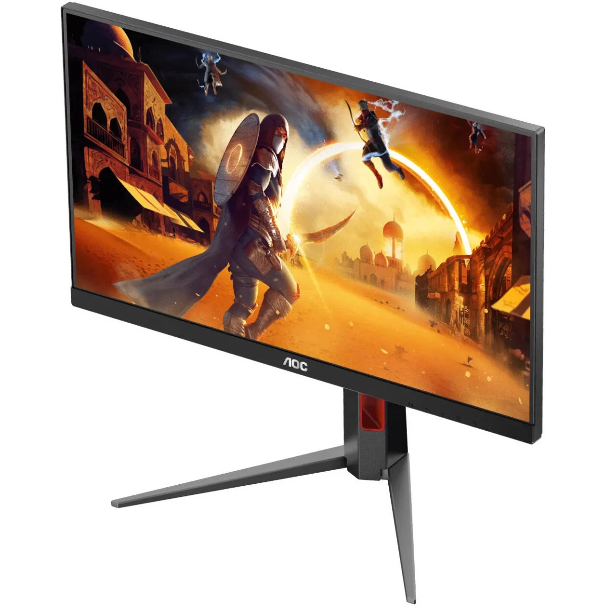 AOC Q27G4F Gaming 27" Fast IPS 2K QHD 180Hz 0.5ms HDR10 sRGB 120% Adaptive-Sync Adjustable Stand w/ HDMI 2.0 & DisplayPort