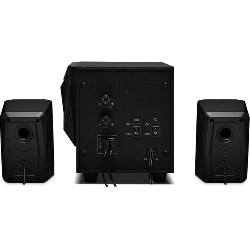 REDRAGON GS700 TOCCATA RGB 2.1 Gaming Speaker – USB Powered+3.5mm Cable - Black
