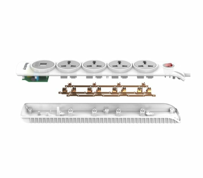 Huntkey SZN507 Power Strips, Universal Standard