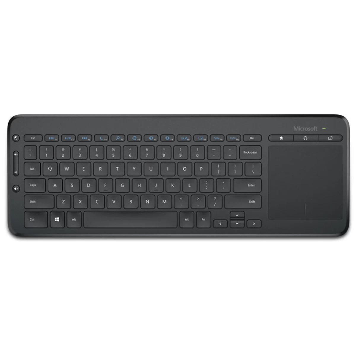 Microsoft N9Z-00019 Wireless All -In-One Media Keyboard Black ( Arabic ) hover
