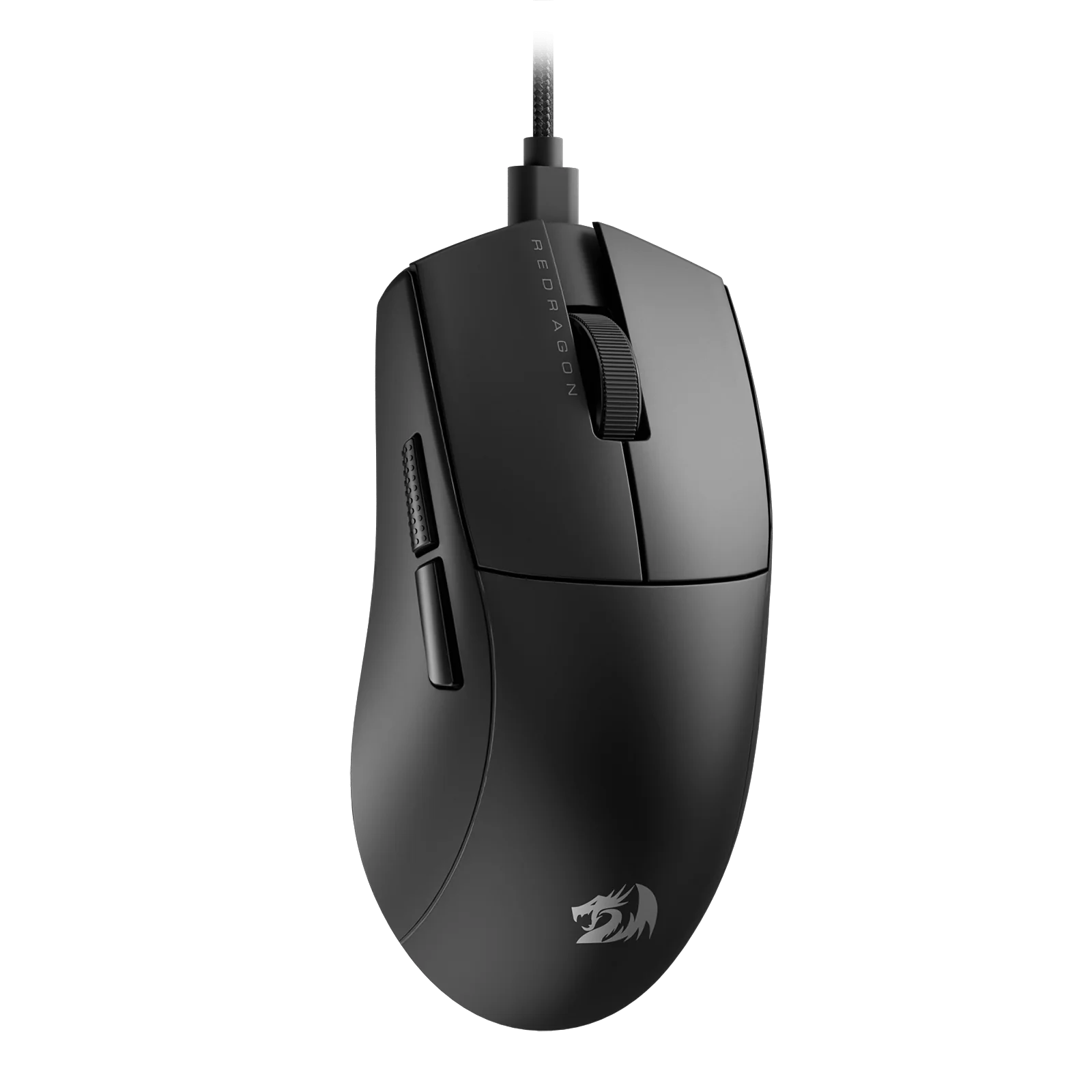 Redragon M724 Wired Gaming Mouse, 42G Ultra-Light 12,400 Max DPI Optical Gaming Mouse with 5 Programmable Buttons, Ergonomic Natural Grip Build, Software Supports DIY Keybinds & DPI, Black