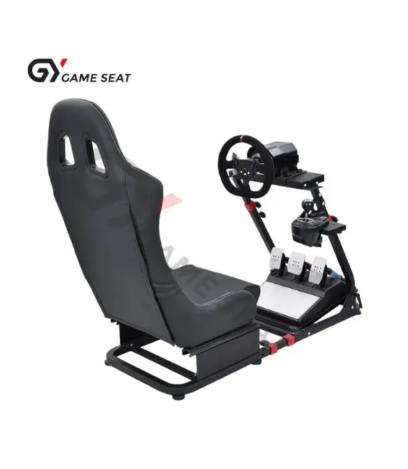 Racing Seat Gaming Chair Simulator Cockpit Steering Wheel Stand for Logitech G29 Thrustmaster Xbox Playstation PS4