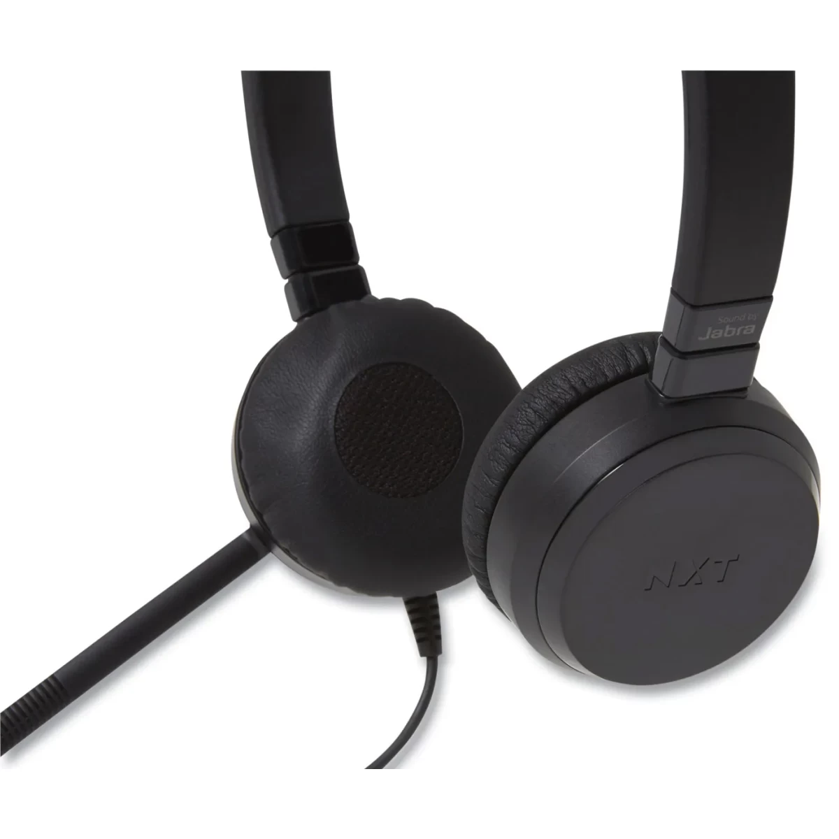 NXT Technologies UC-2000 Wired Headset Over-the-Head w/ Noise-Cancelling Microphone USB In-Line Controls PC/Mac/Laptop - Black