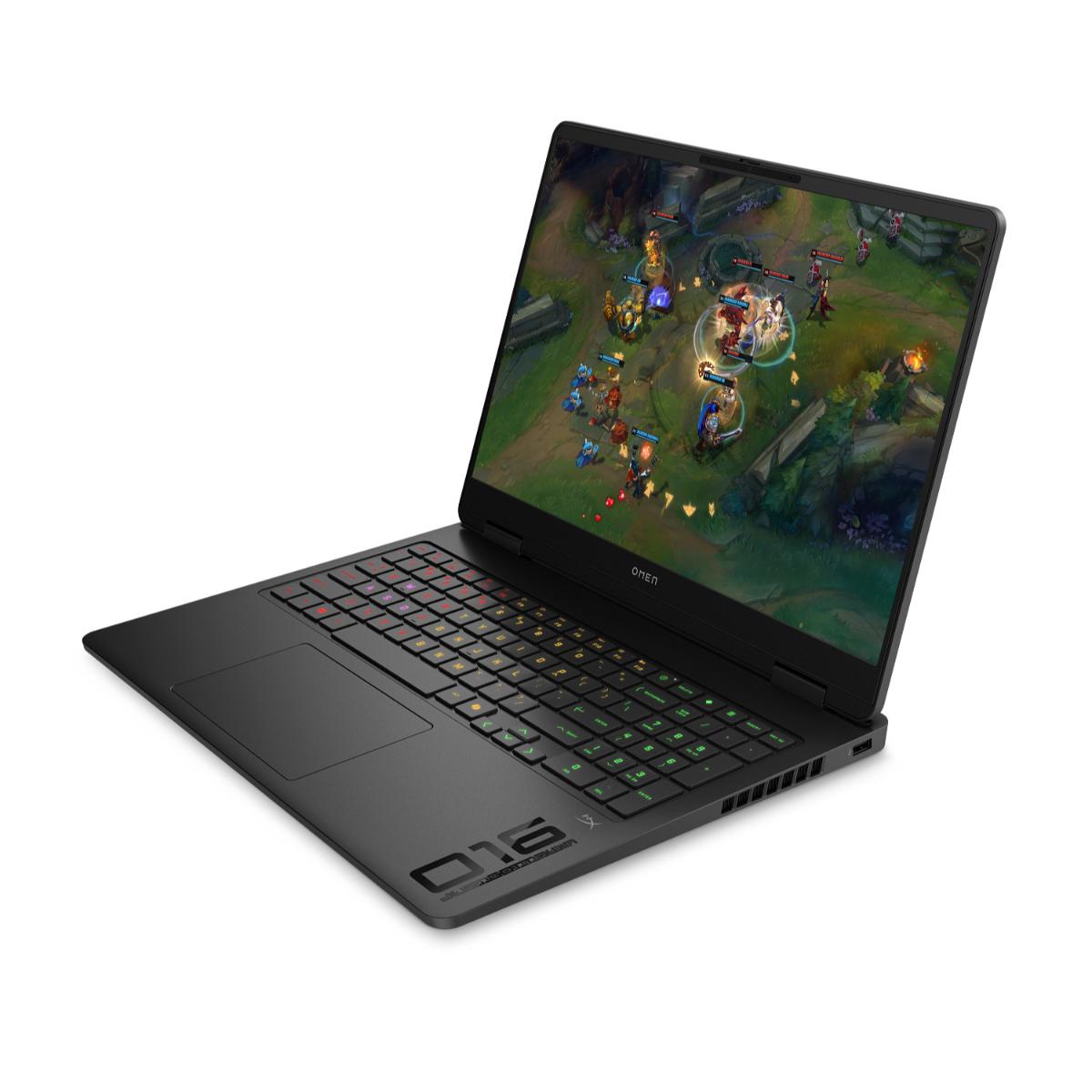 HP OMEN 16 (2025) 16-Bl6K0AV AMD Ryzen™ 9 8940HX 16-Cores w/ Nvidia RTX 5060 8GB DDR7 & 16" IPS 144Hz Display -Windows 11- Shadow Black