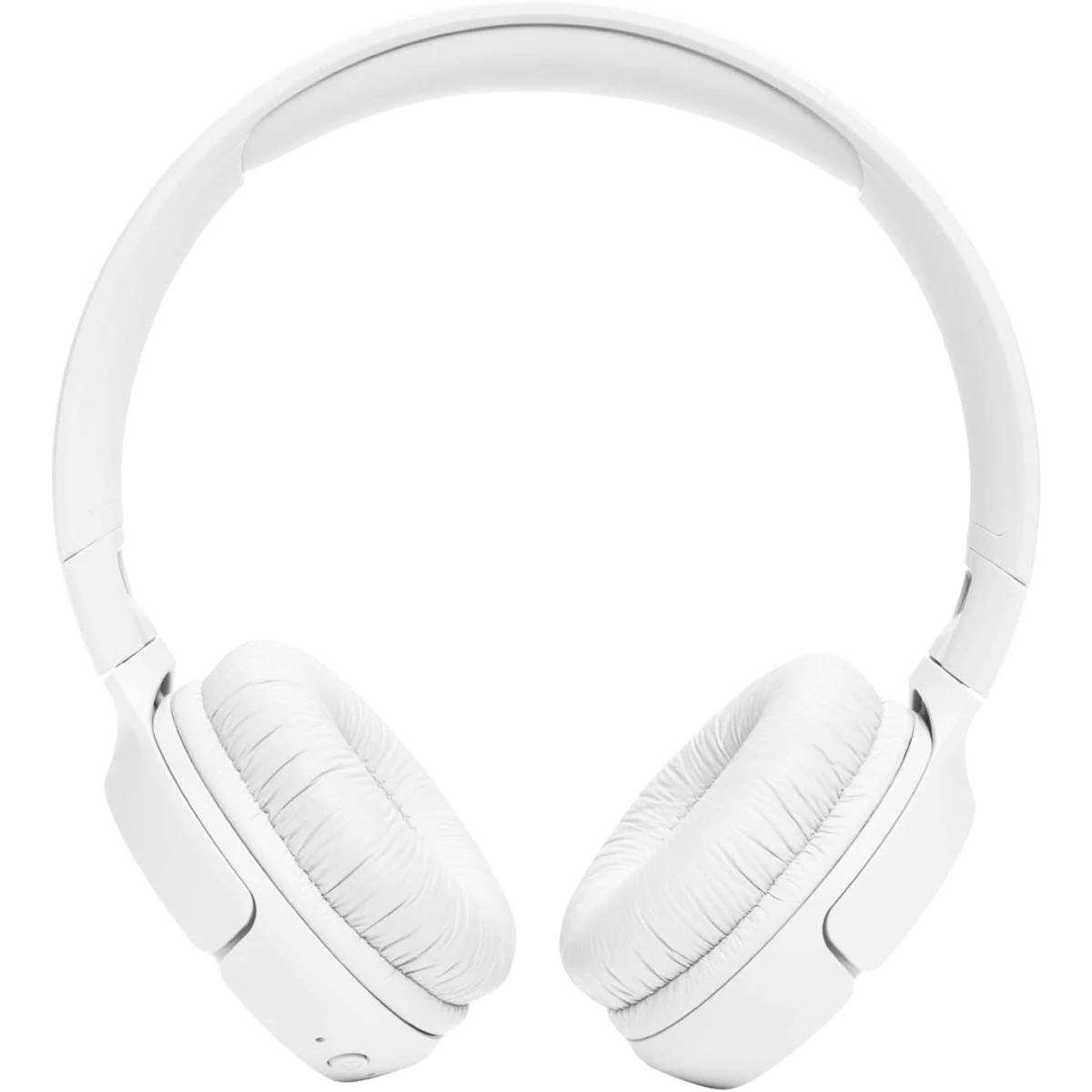 JBL Tune 520BT Bluetooth 5.3 On-Ear Headphones with JBL Pure Bass Sound & Hands-Free Calls 57-Hour Battery Life - White