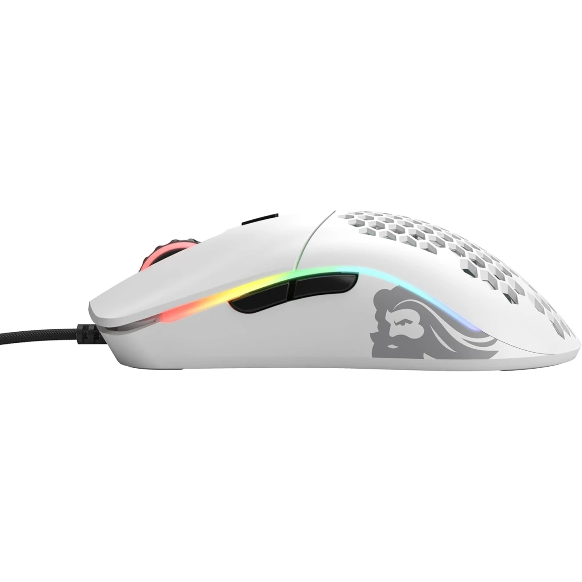 Glorious Model O 67G Superlight Honeycomb Mouse RGB USB Mouse - Matte White