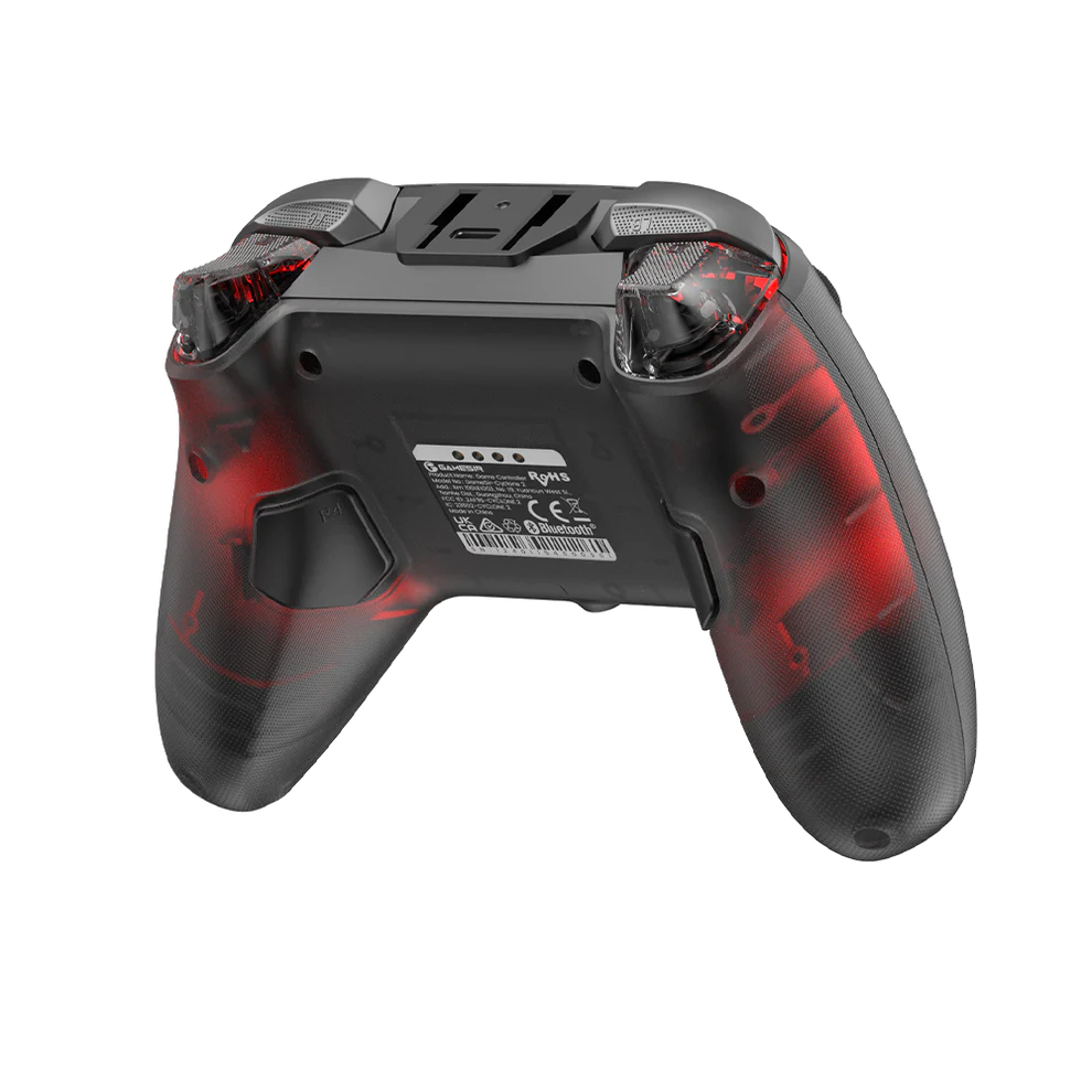 GameSir Cyclone 2 Wireless Controller - 1000Hz Polling Rate, TMR Joysticks, Hall/Micro 2-in-1 Triggers for PC/Switch/Android/iOS, PC Gaming Controller with Charging Dock (Black)
