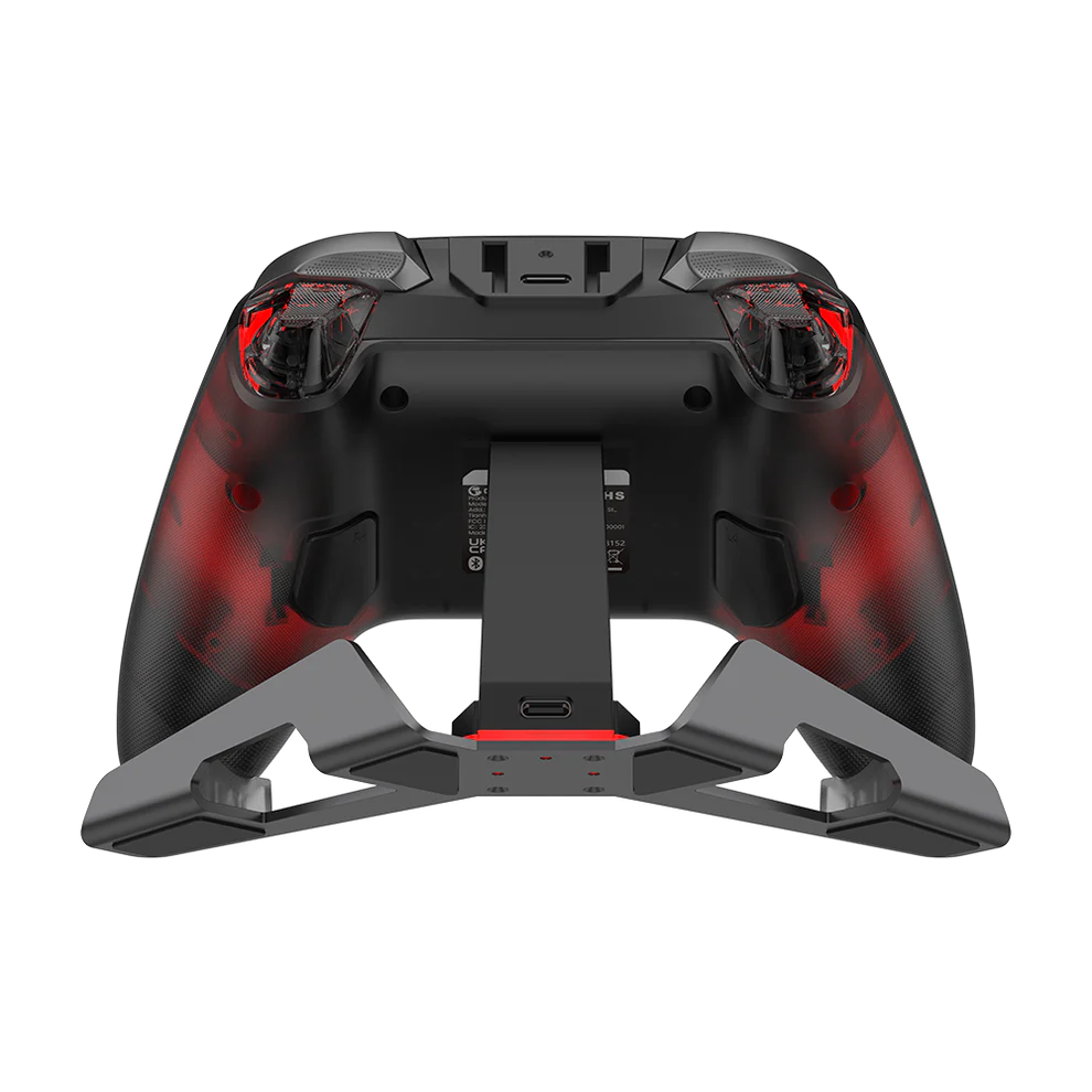GameSir Cyclone 2 Wireless Controller - 1000Hz Polling Rate, TMR Joysticks, Hall/Micro 2-in-1 Triggers for PC/Switch/Android/iOS, PC Gaming Controller with Charging Dock (Black)