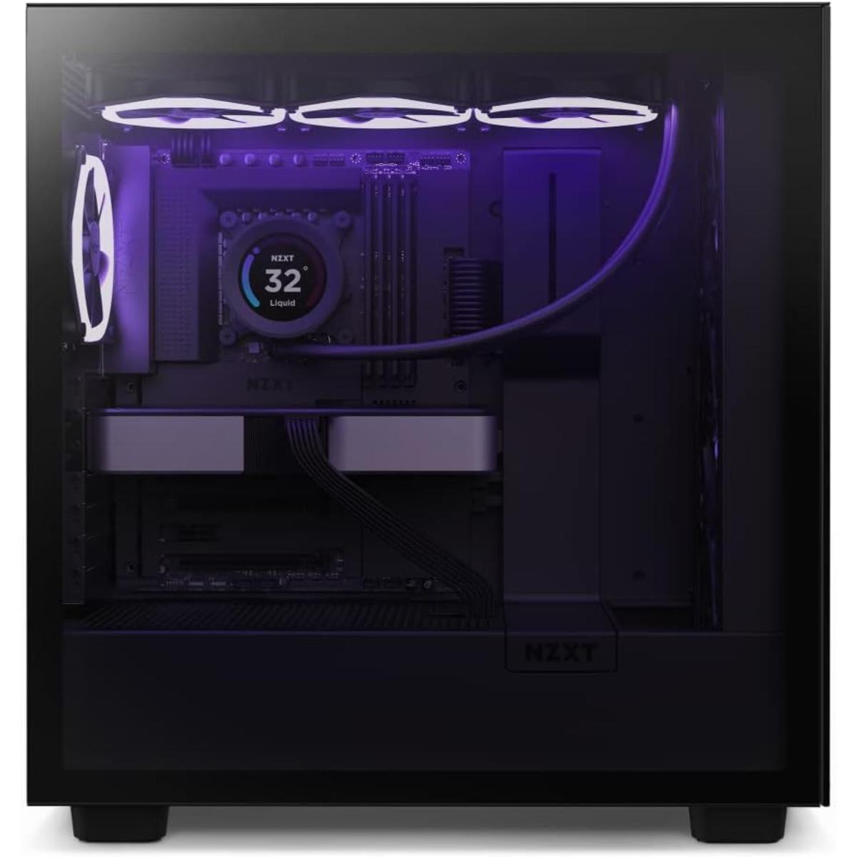 NZXT N7 Z790 Motherboard - N7-Z79XT-B1 - Intel Z790 chipset (Supports 12th, 13th, 14th Gen CPUs) - ATX Gaming Motherboard - Integrated I/O Shield - WiFi 6E connectivity - Bluetooth - Black