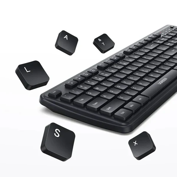UGREEN K331 Full Size Wireless Keyboard, 104 Keys, 2.4GHz hover
