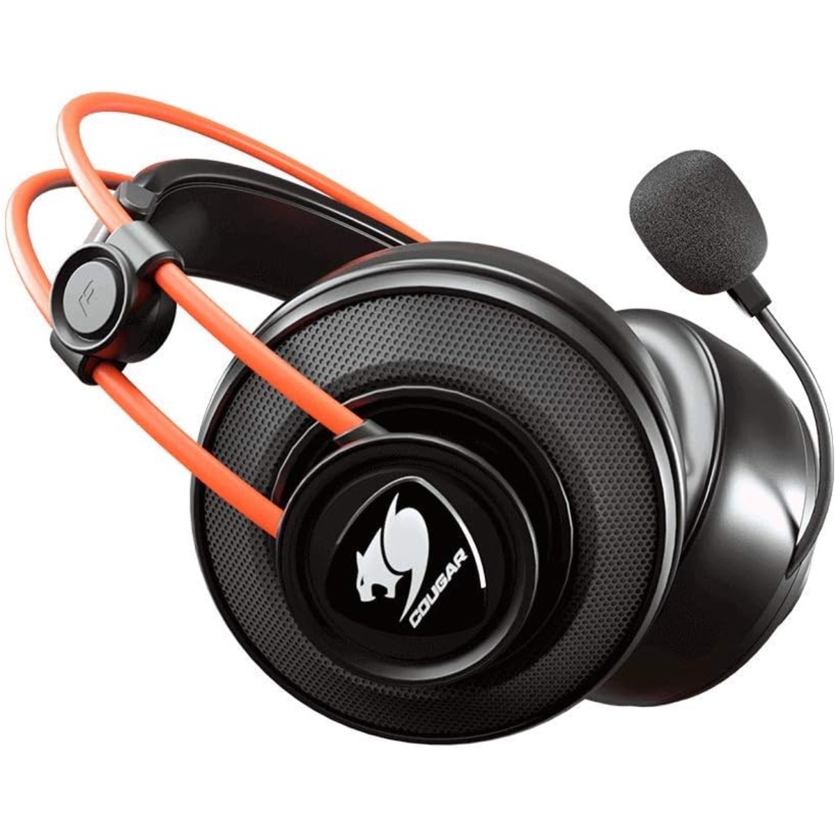 COUGAR IMMERSA TI EX STEREO GAMING HEADPHONE COMBO UlTIMATE AUDIO EXPERIENCE IMMERSA TI EX STEREO 2-in-1 PACK (Earphones/Headset) (Black/Orange)