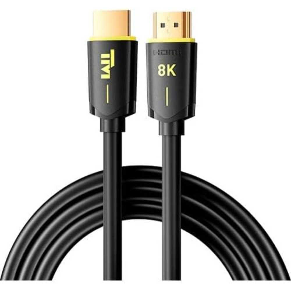 Twisted Minds 8K HDMI Cable – Ultra High-Speed HDMI 2.1 Cable, 8K@60Hz, 4K@120Hz, HDR+, eARC, VRR, HDCP 2.3/2.2, 3D Support  TM-8KHDMI-2M
