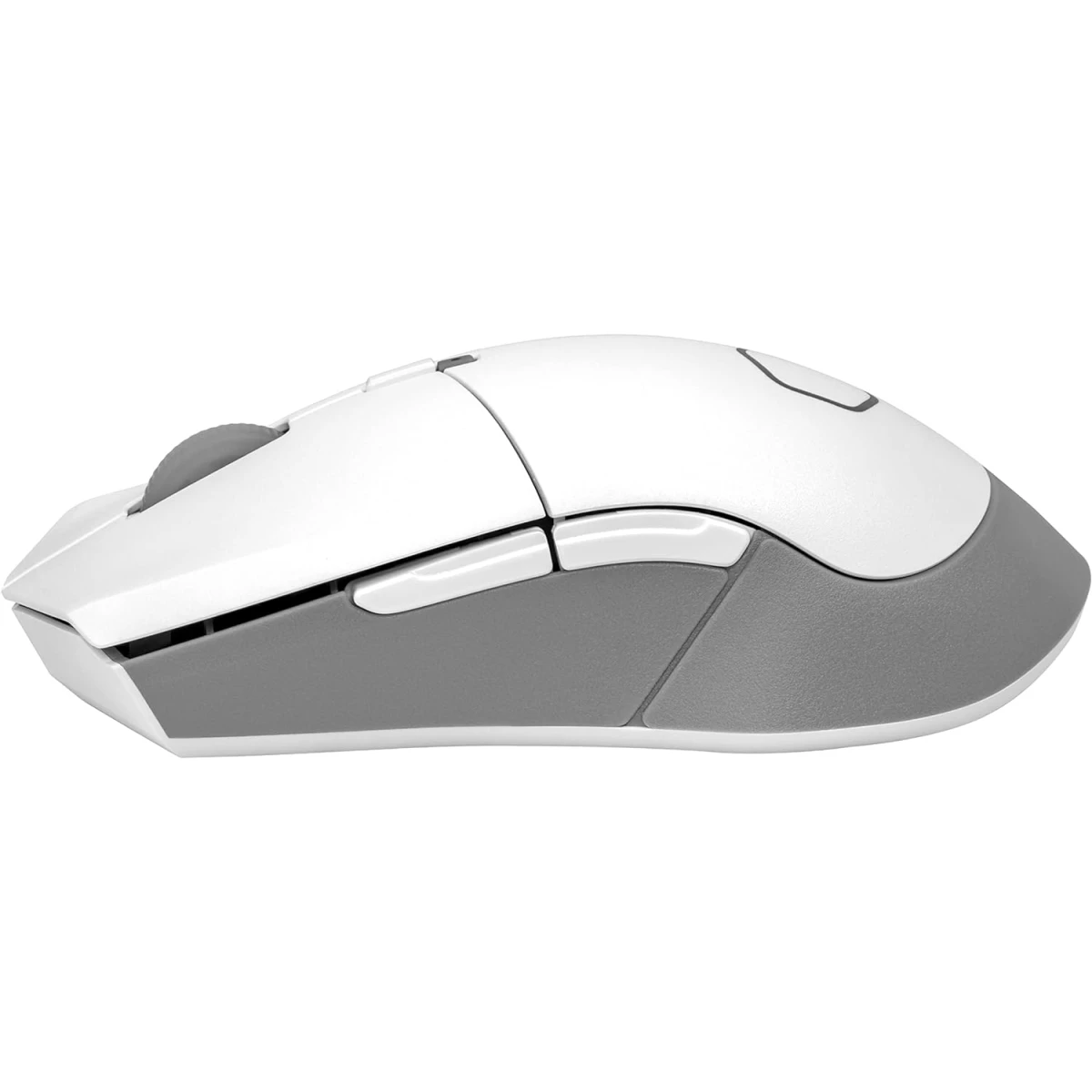 Cooler Master MM311 Wireless Gaming Mouse Adjustable 10,000 DPI Palm|Claw Grip PixArt Optical Sensor PTFE Feet RGB Lighting - White