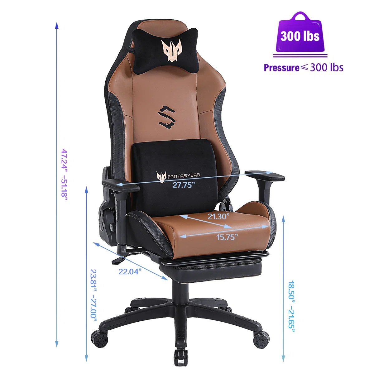 Inbox+Zero+Adjustable+Reclining+Ergonomic+Faux+Leather+Swiveling+PC+&+Racing+Game+Chair+with+Footrest-75716613 (3).webp
