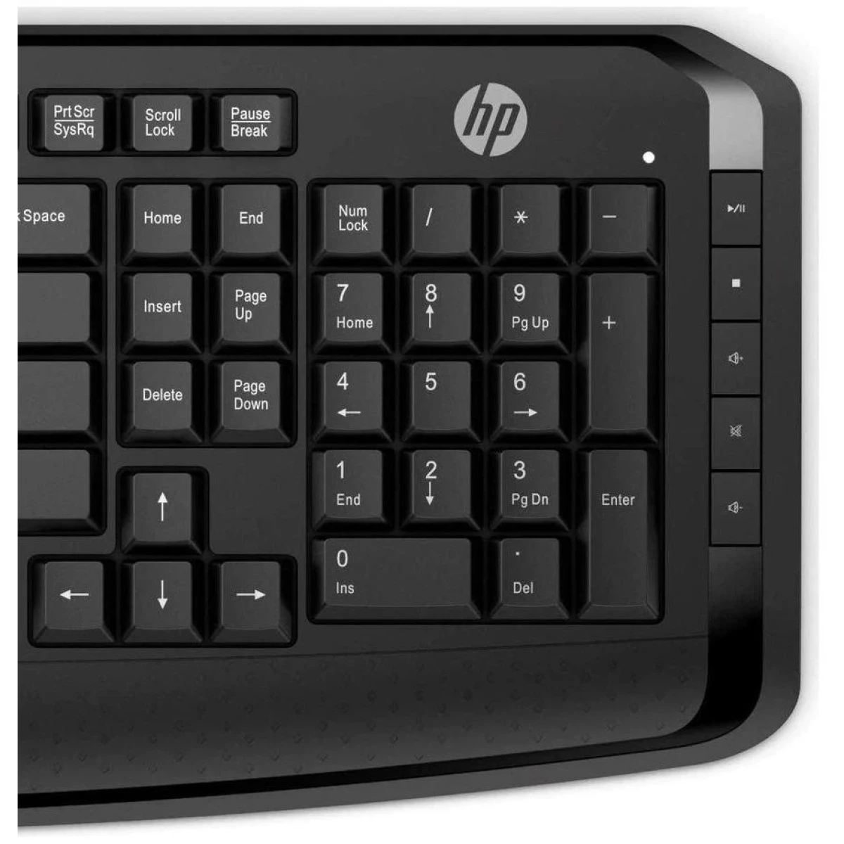 HP 300 Wireless Keyboard and Mouse Combo Arabic / English Layout - Black