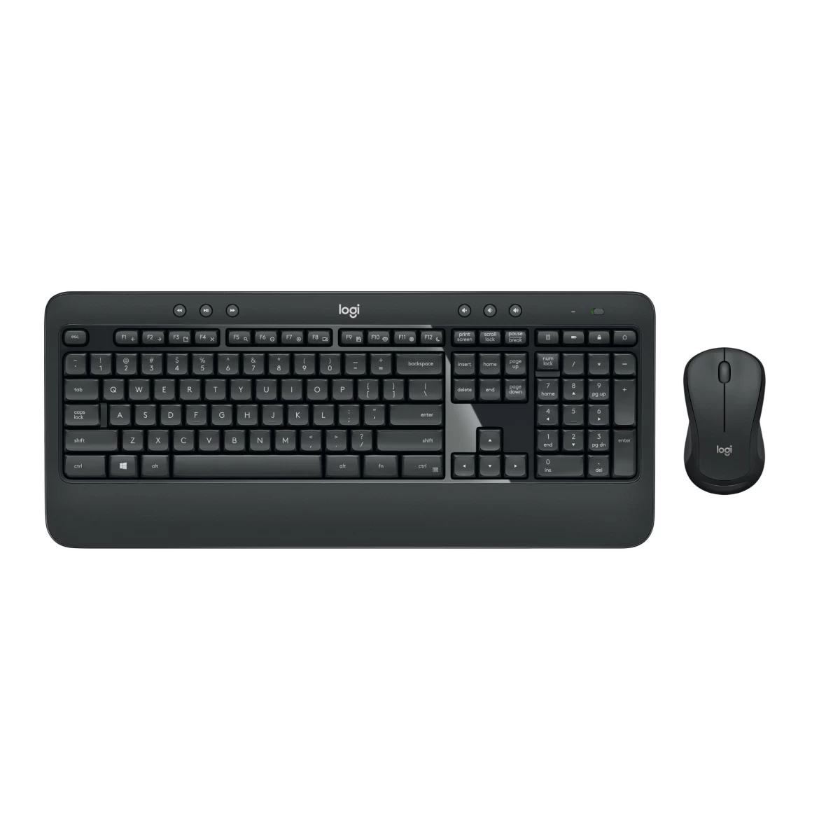 Logitech MK540 Wireless Keyboard & Mouse Unifying USB-Receiver Arabic / English Layout