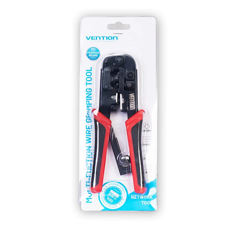 Vention RJ45 Crimping Tool RJ45 Network Cutting Tools 8P RJ45 Crimper Cutter Stripper Plier