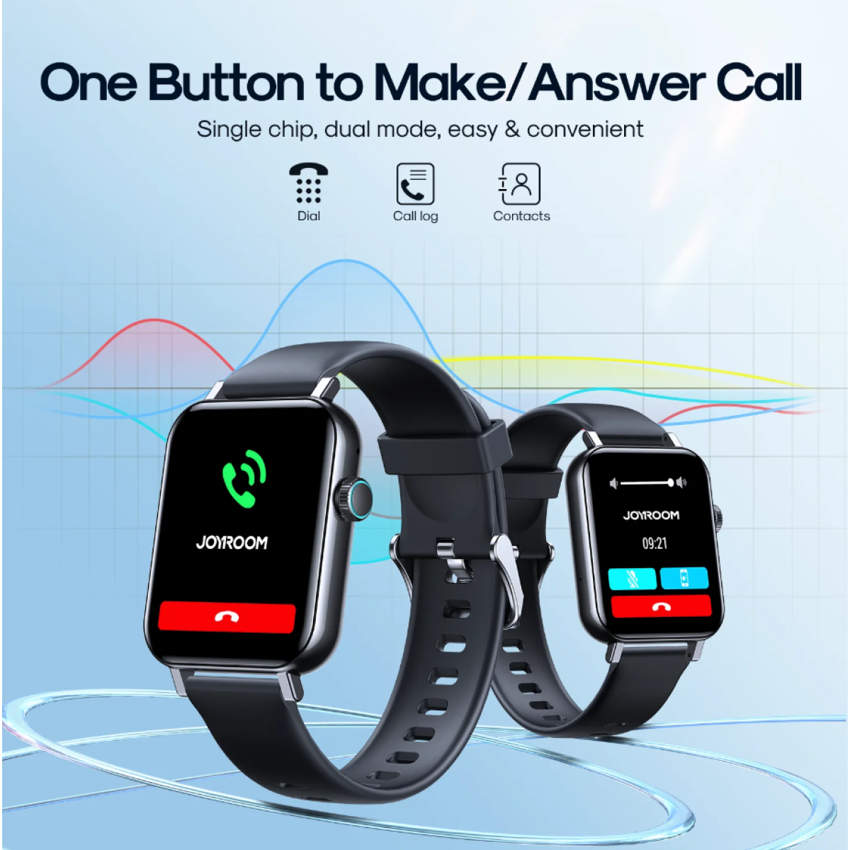 JOYROOM JR-FT5 Plus Fit-Life Smart Watch (Answer/Make Call)