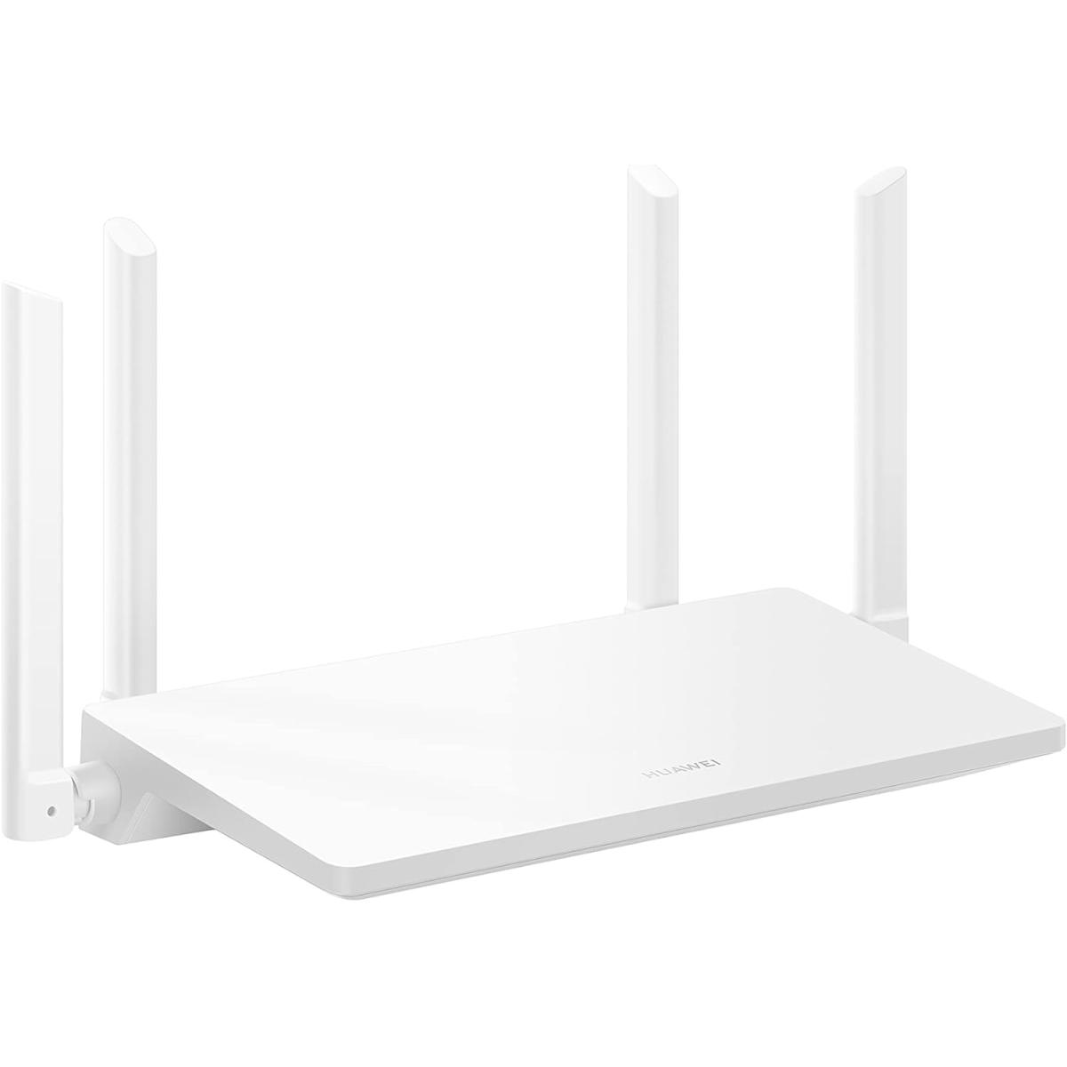 HUAWEI WS7001-20 WiFi AX2 5GHz Wi-Fi 6 up to 1500 Mbps HarmonyOS Mesh+ Comprehensive Parental Control 3 WAN/LAN Auto-Adaptation Access Points - White