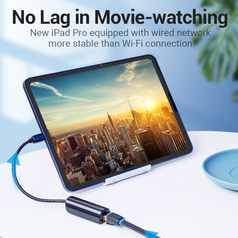 Vention USB-C to 100M Ethernet Adapter 0.15M Black