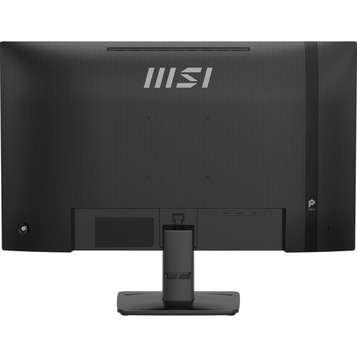 MSI PRO MP275Q E14 Office Monitor 27" IPS QHD 2K 144Hz MSI EyesErgo & Eye-Q Technology w/ Built-in Speakers & Display Port & HDMI - Black - alternate view