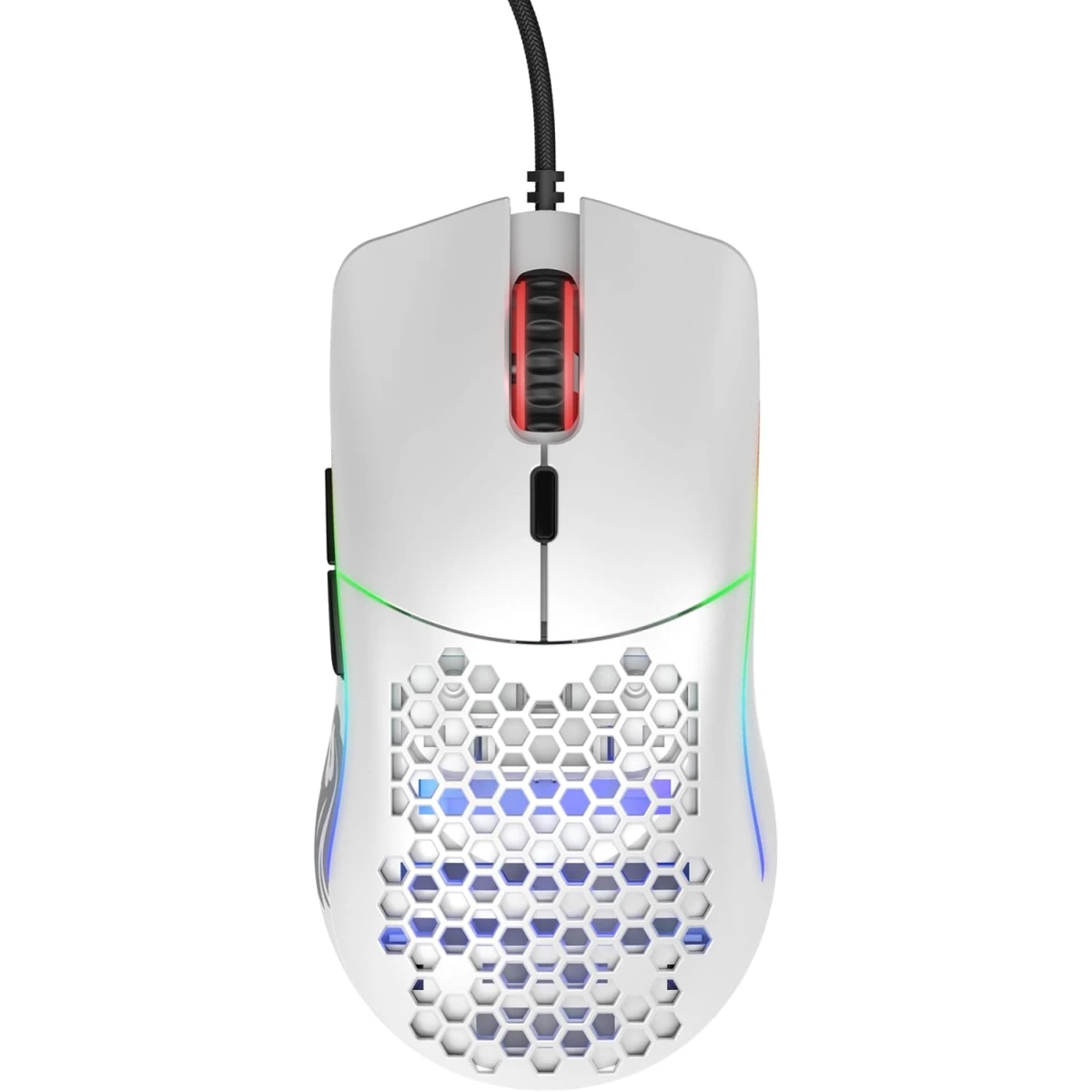 Glorious Model O 67G Superlight Honeycomb Mouse RGB USB Mouse - Matte White