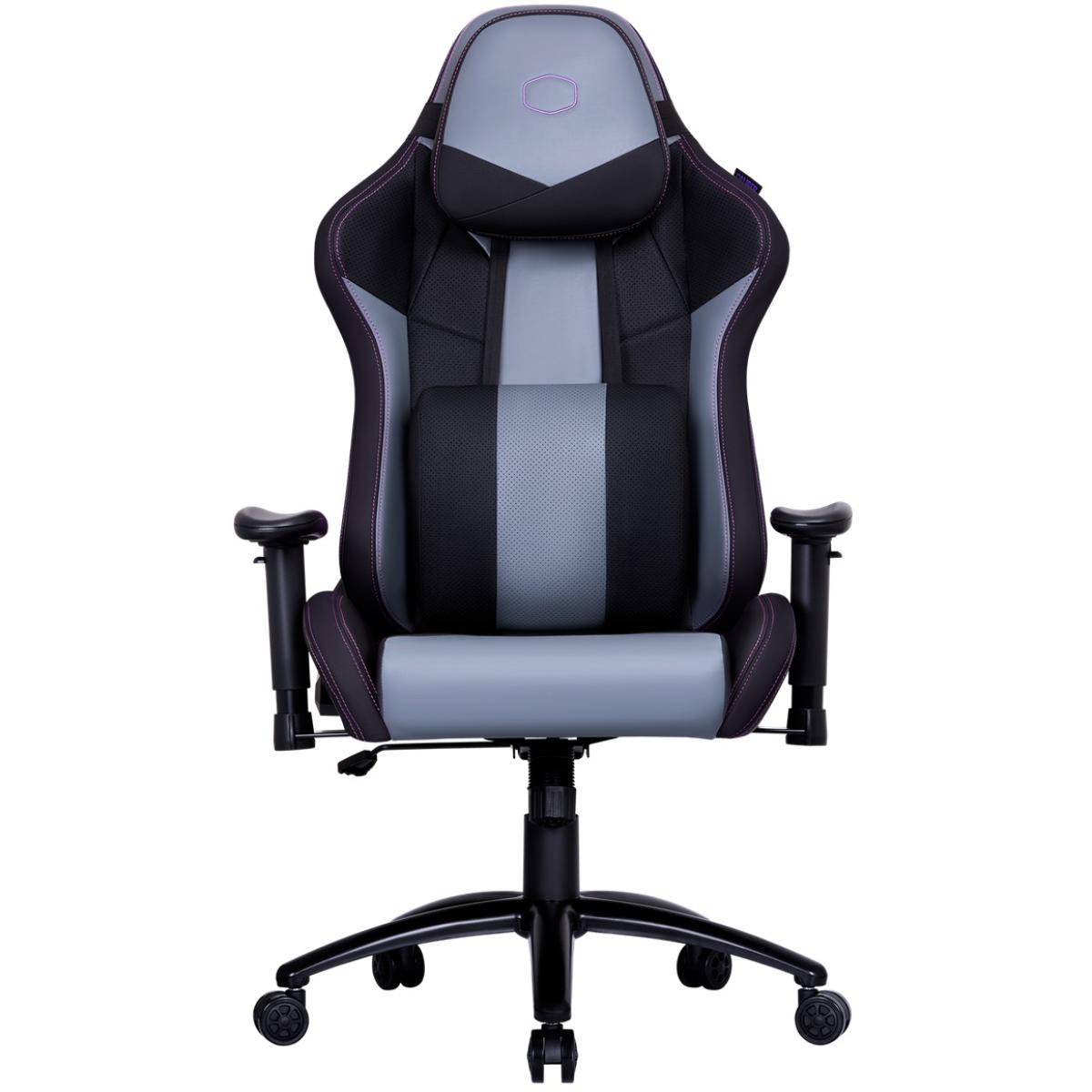 Cooler Master Caliber R3 Gaming Chair (Black), Steel Frame, Ultra Comfortable Memory Foam & PU, 2D Armrest, Up To 180° Recline & 150KG Max Weight Load