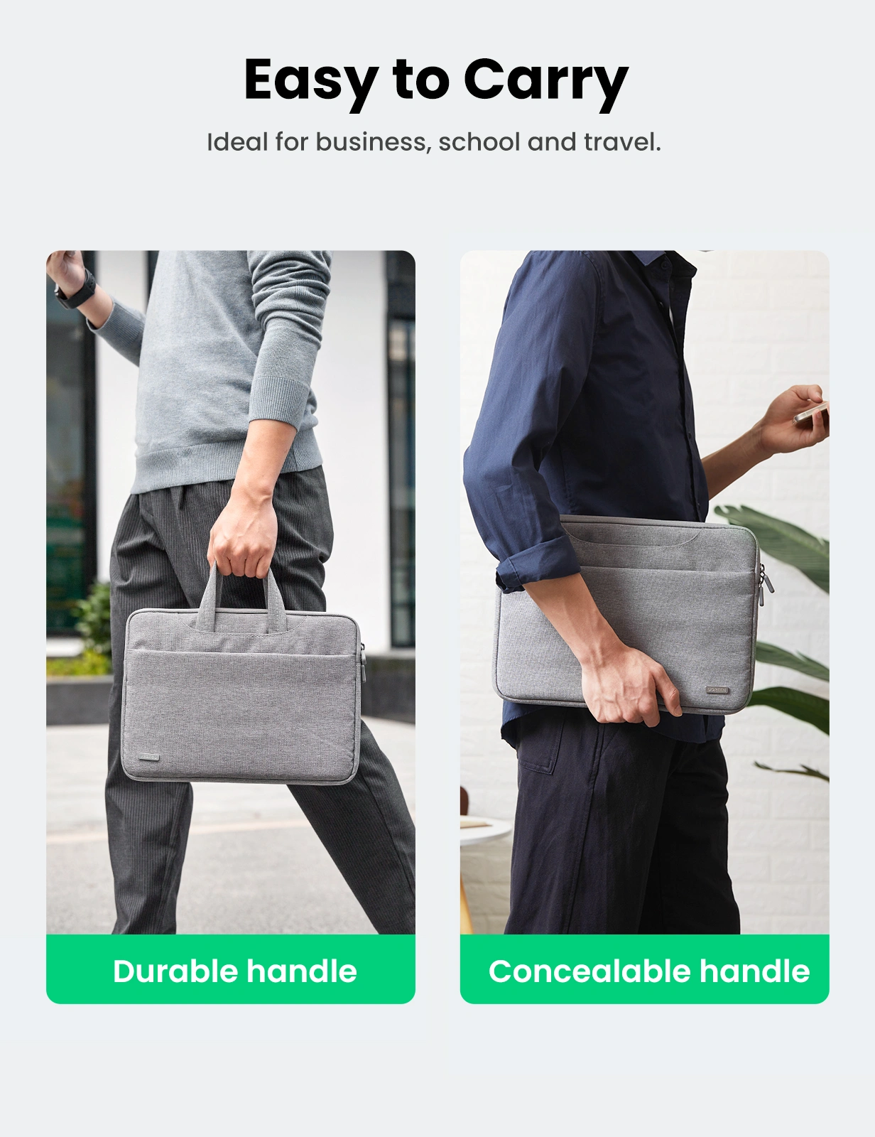 UGREEN 14 – 14.9 inches Laptop Bag – LP437 - Gray  hover