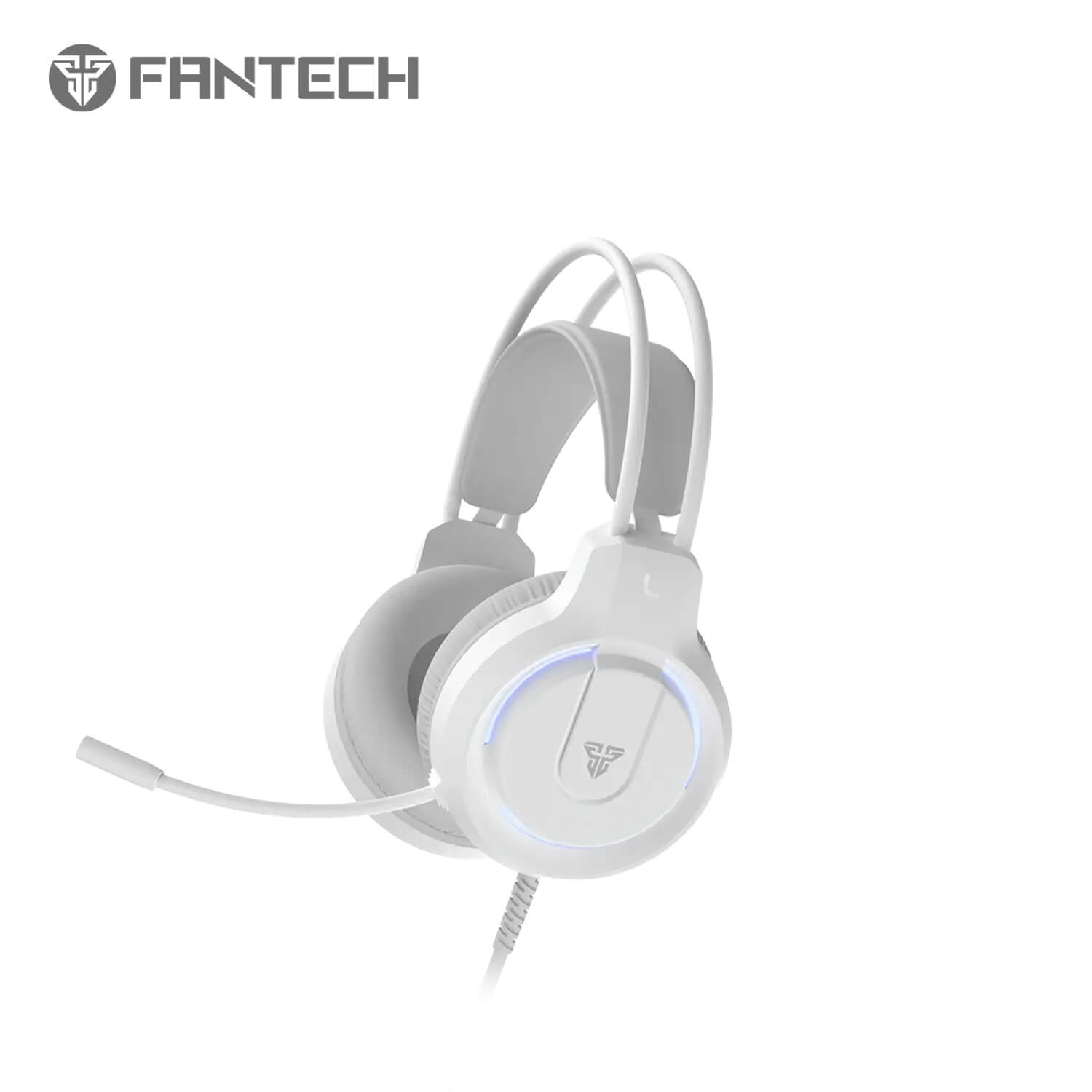FANTECH P51 5-IN-1 COMBO Keyboard+ Mouse + Mousepad + Headset + Headset stand WHITE
