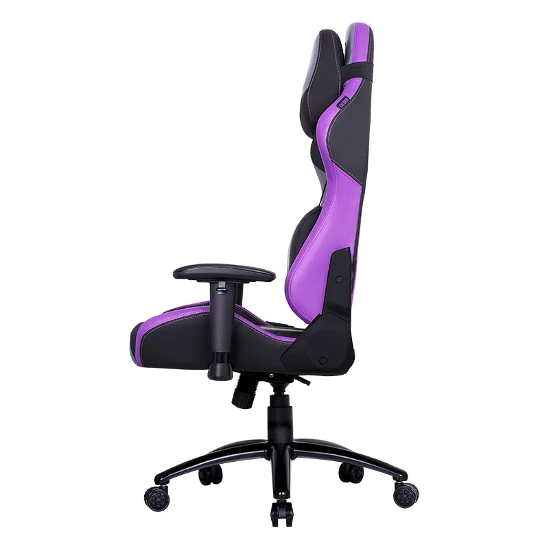 Cooler Master Caliber R3 Gaming Chair (Purple), Steel Frame, Ultra Comfortable Memory Foam & PU, 2D Armrest, Up To 180° Recline & 150KG Max Weight Load