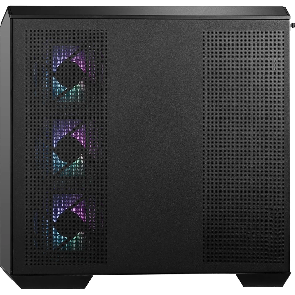 MSI MAG PANO M100R PZ Micro ATX Case Support Back-Connect Motherboard 270-degree Panoramic Display 4x ARGB Fans - Black