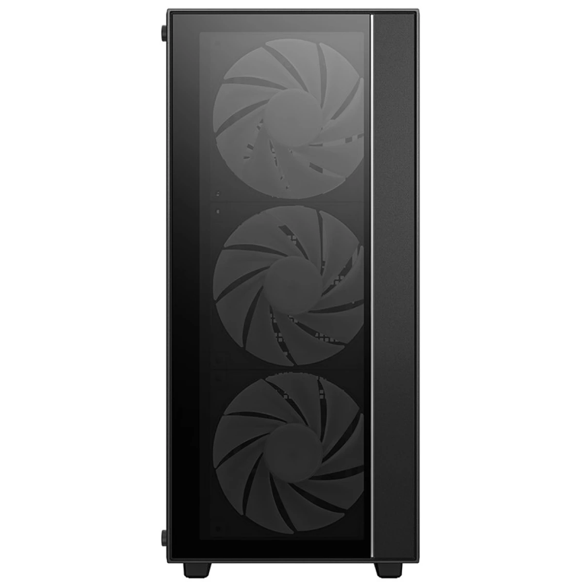 Deepcool MATREXX 55 V4 Mid Tower Tempered Glass LED Strip w/ 3x140mm + 1x120mm ARGB Fans - Black