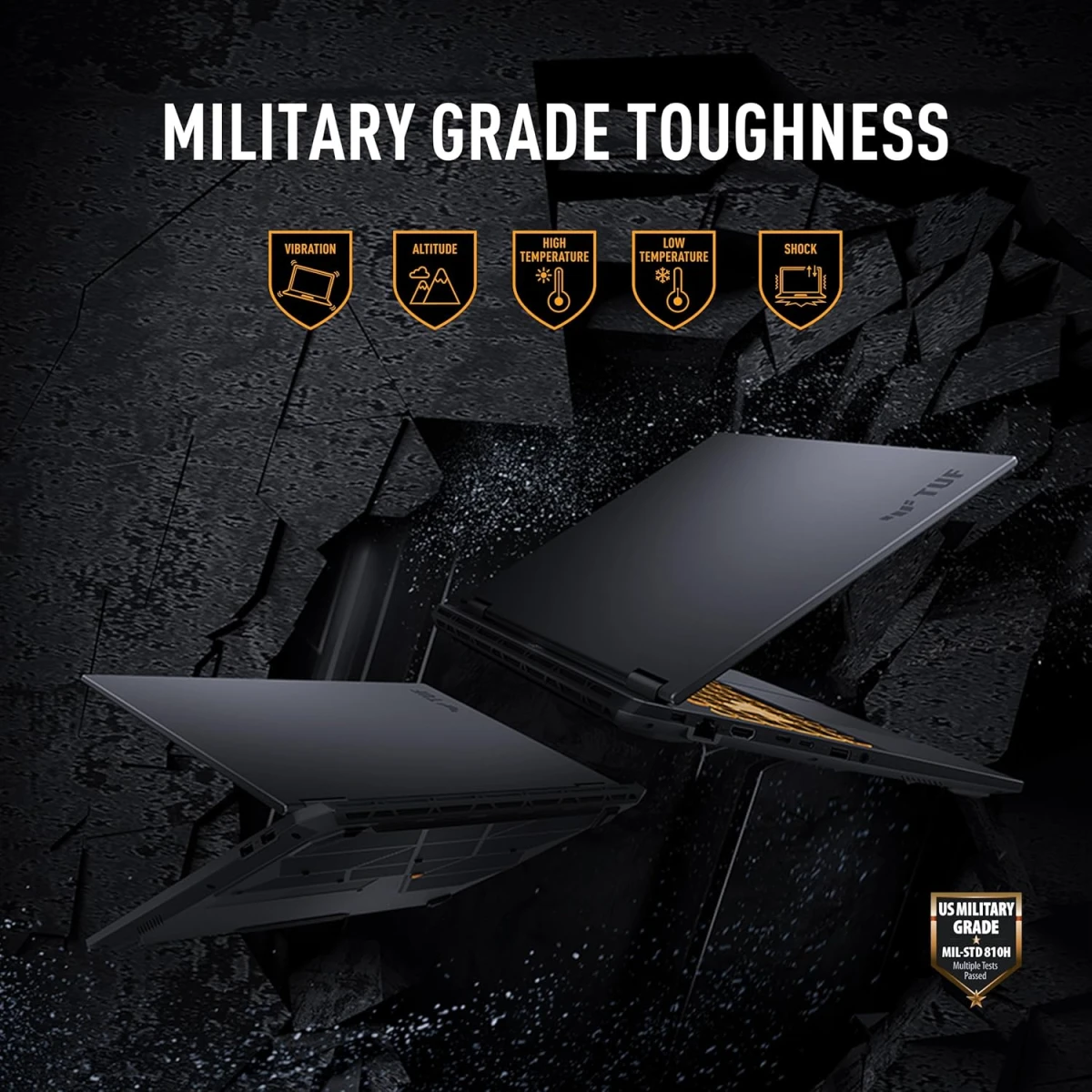 ASUS TUF Gaming F16 (2025) FX608JMR 14Gen Intel Core i7 14650HX 16-Cores w/ Nvidia RTX 5060 8GB DDR7 & IPS 165Hz Display - Jaeger Gray