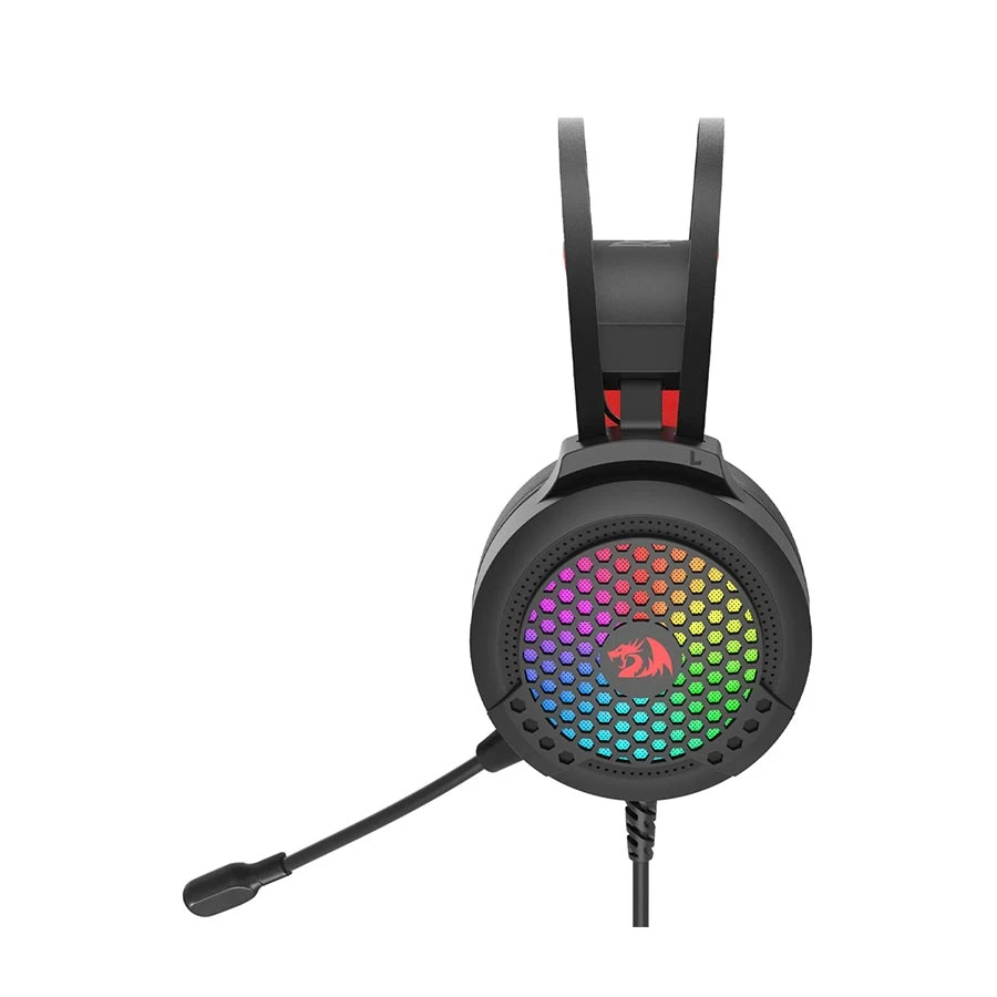 Redragon Carmen Lightweight H261 RGB Wired Black Gaming Headphone
