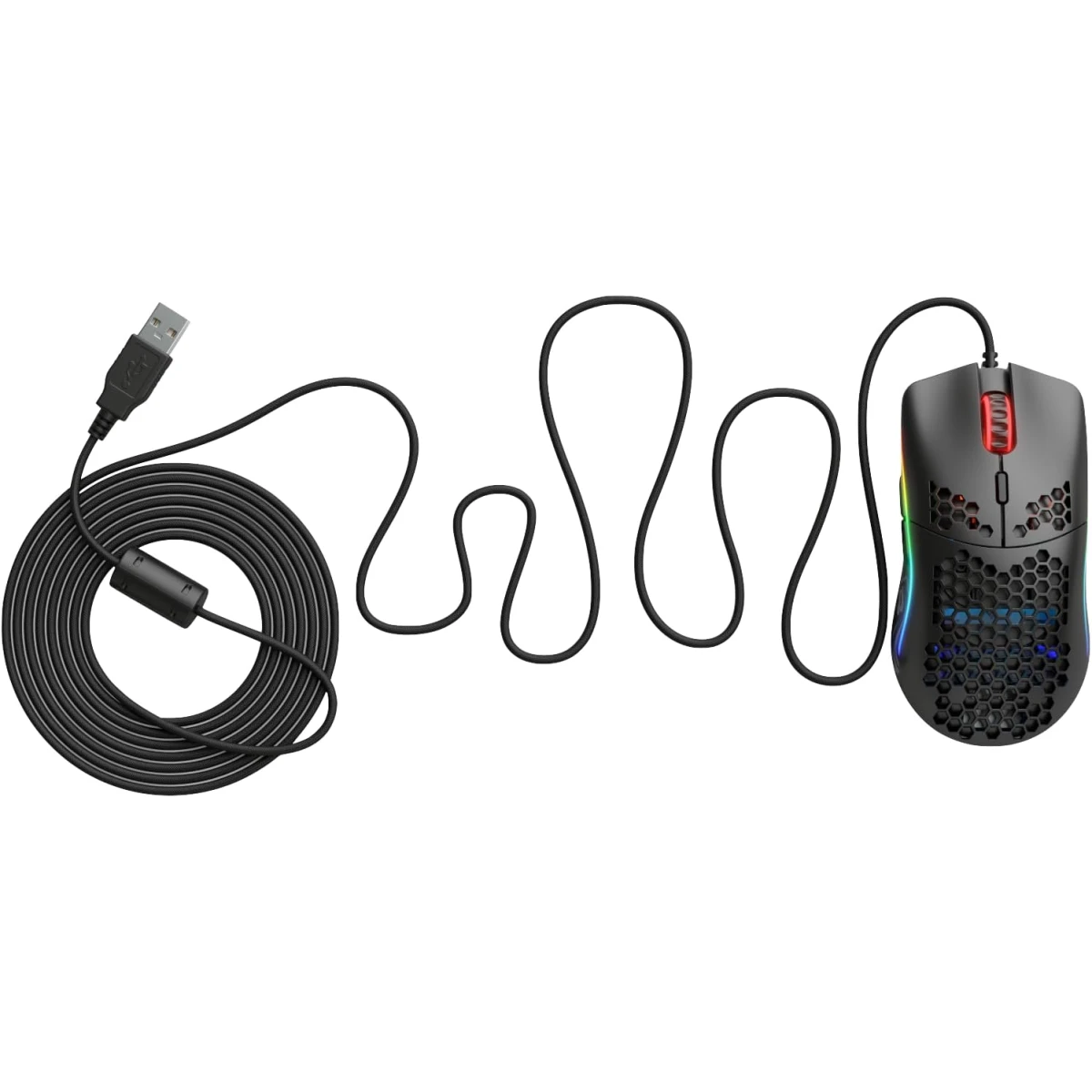 Glorious Model O 67G Superlight Honeycomb Mouse RGB USB Mouse - Matte Black